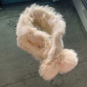 real fur scarf